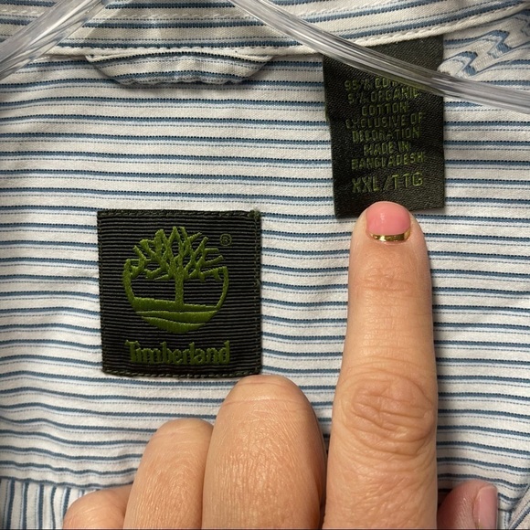 Timberland Button Down Dress Shirt XXL - Picture 3 of 5